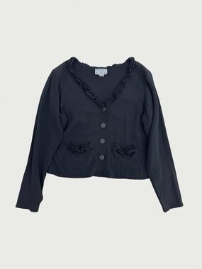 Vintage Ruffle Blouse